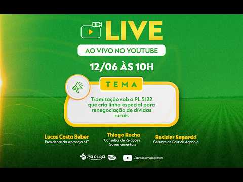 Apro360 - Tramitação sob a PL 5122 que cria linha especial para renegociação de dívidas rurais