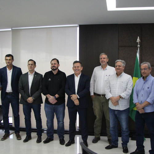 Reunião da Aprosoja-MT com o governador Mauro Mendes